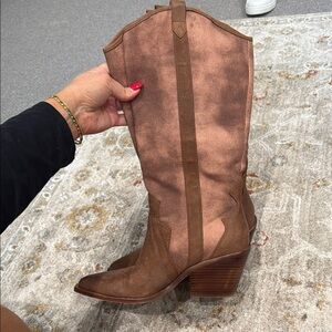 Dolce Vita Brown Western Boots